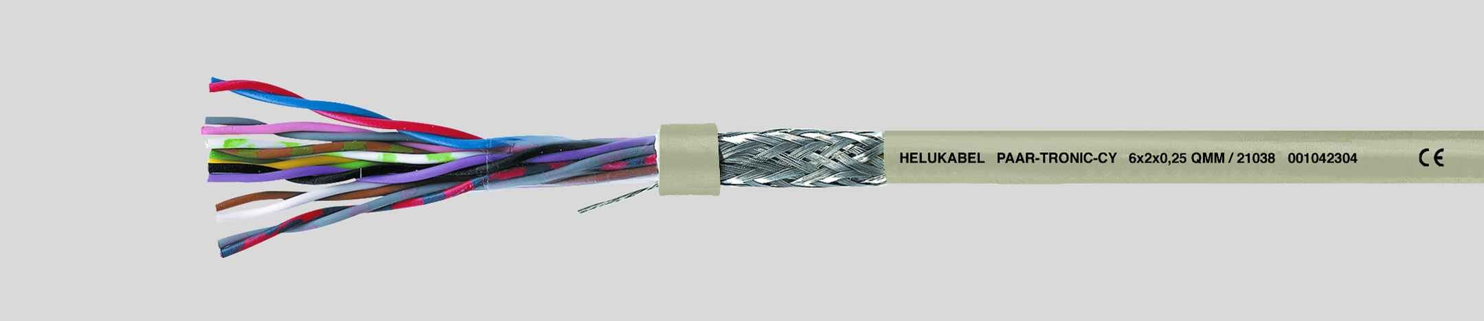 HELUKABEL ITALIA SRL - HLK17012 PAAR-TRONIC-CY 2X2X0.75 QMM GREY
