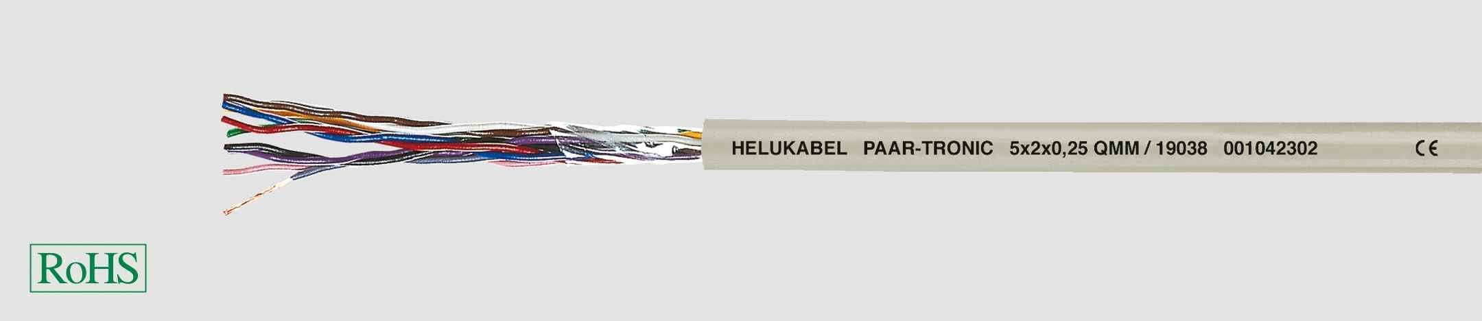 HELUKABEL ITALIA SRL - HLK19004 PAAR-TRONIC 4X2X0.14 QMM GREY