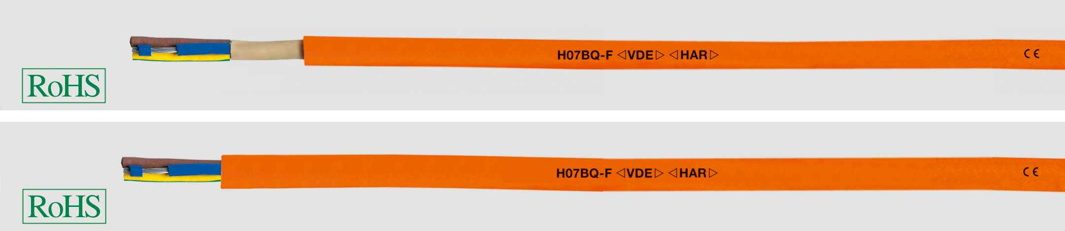 HELUKABEL ITALIA SRL - HLK22056 H05BQ-F (NGMH11YO) 4G1 QMM ORANGE