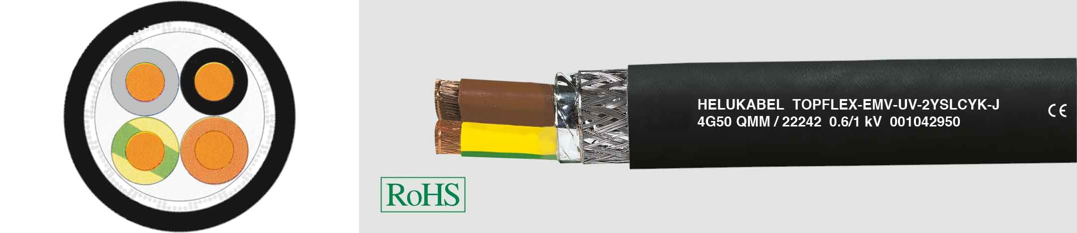 HELUKABEL ITALIA SRL - HLK22242 TF-EMV-UV-2YSLCYK-J 4G50 QMM 0.6/1KV