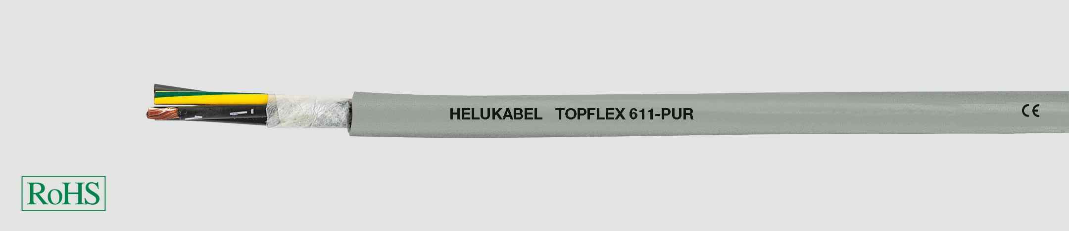 HELUKABEL ITALIA SRL - HLK22874 TOPFLEX 611-PUR 4G10 QMM GREY