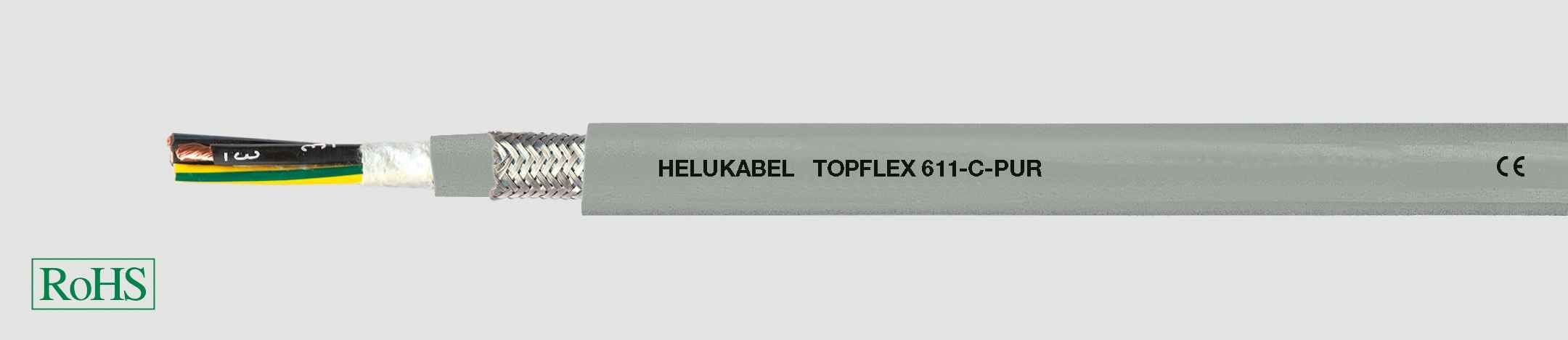 HELUKABEL ITALIA SRL - HLK22970 TOPFLEX 611-C-PUR 4G1.5 QMM GREY