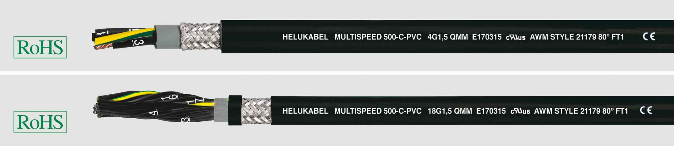 HELUKABEL ITALIA SRL - HLK24360 MULTISPEED 500-C-PVC UL/CSA 4G1.5 Q