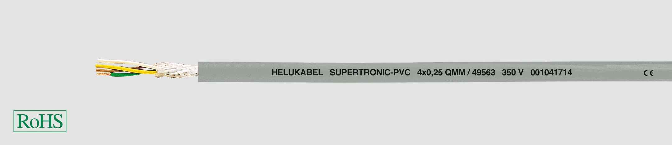HELUKABEL ITALIA SRL - HLK49563 SUPERTRONIC -PVC 4X0.25 QMM GREY