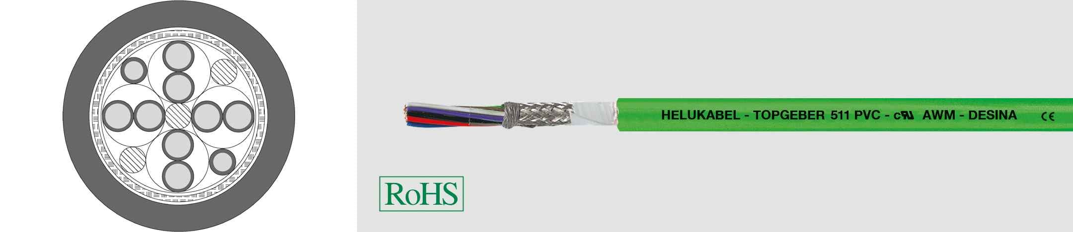 HELUKABEL ITALIA SRL - HLK707417 TOPGEBER 511 PVC UL/CSA (4X2X0,34+4X