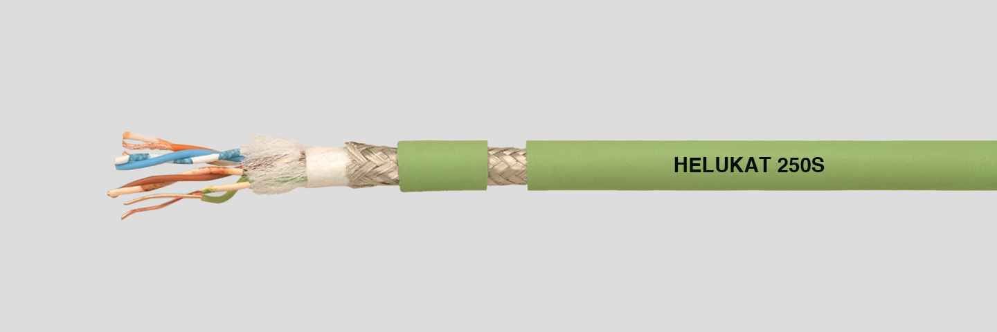 HELUKABEL ITALIA SRL - HLK803387M HELUKAT 250S SF/UTP 4X2X0,15 PUR GRE