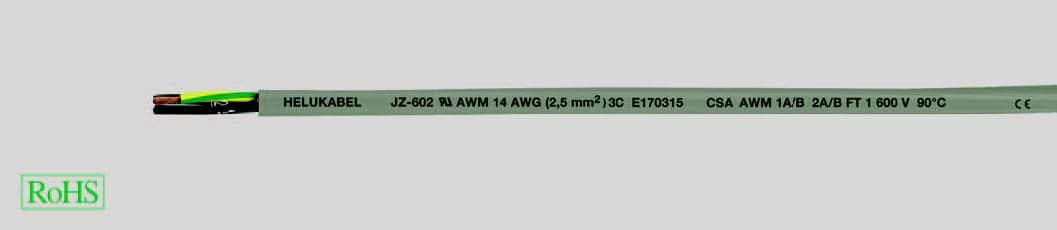 HELUKABEL ITALIA SRL - HLK83093 JZ-602 5G0.5 QMM (20 AWG) GREY
