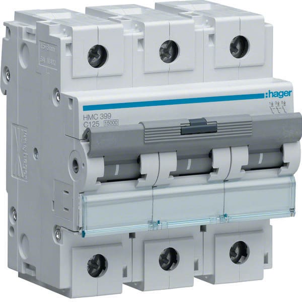 HAGER - HAGHMC399 INTERR. AUTOM. 3P 125A 15KA C 4.5M
