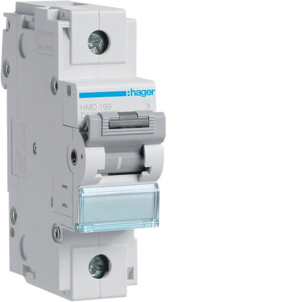 HAGER - HAGHMD199 INTERR. AUTOM. 1P 125A 15KA D 1.5M