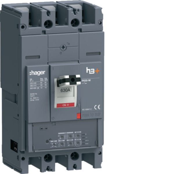 HAGER - HAGHMW630LR INT AUT H3+ P630 LSIG 3P 630A 50KA