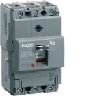 HAGER - HAGHNA160H INTERR AUTOM X160 3P 40KA 160A SGANC TM