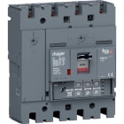 HAGER - HAGHNT251JR INT AUT H3+ P250 LSI 4P 250A 40KA N REG