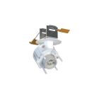 NOVALUX SRL - NOX112404.01 HONEY IN: SPOT INCASSO 1XGU10 BIANCO