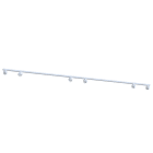 NOVALUX SPA - NOX112406.01 HONEY PLAFONE L.2000 6x BIANCO Da combinare con 6 corpo per spot 112909. _ _ , 6xGU10 Ø51 max10W, Acciaio verniciato texturizzato