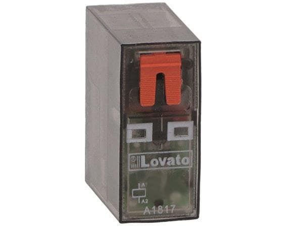 LOVATO - LOVHR502CD024 RELE MINIATURIZZATO 2SC 8A 24VDC +LED