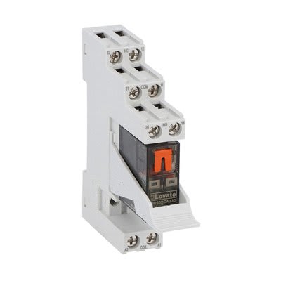 LOVATO - LOVHRA502CA230K4 RELE 2SC 8A 230VAC,LED + ZOCCOLO