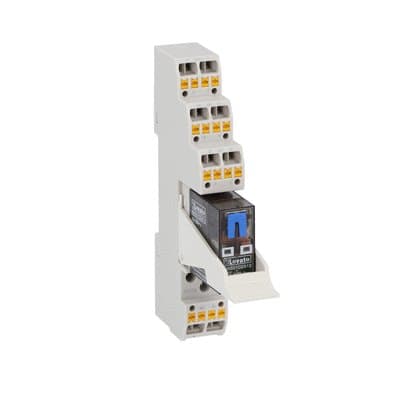 LOVATO - LOVHRA502CD024K3 RELE SLIM 2SC 8A 24VDC,LED+ZOCC.