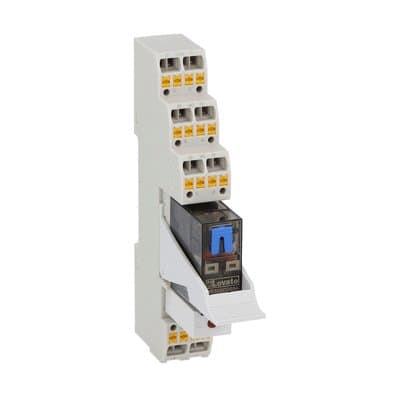 LOVATO - LOVHRA502CD024K5 RELE 2SC 8A 24VDC,LED+FILTRO+ZOCC.