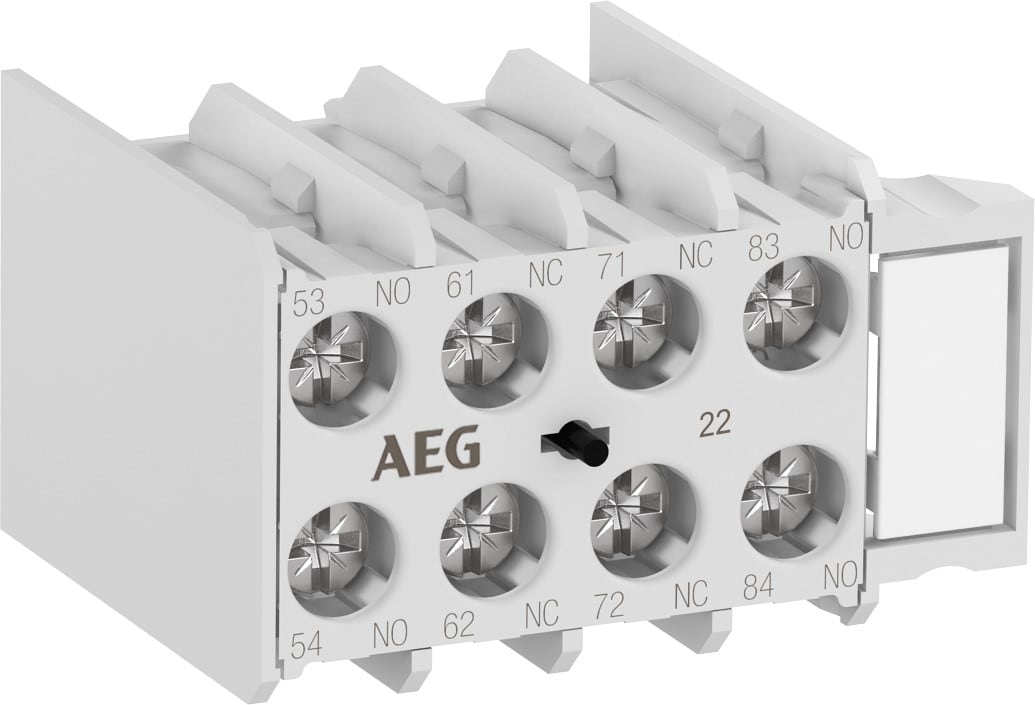 ELETTRA SRL AEG - AEGHS05KF22 CONTATTI AUX FRONTALI 2NO+2NC LS05K/LS06K/SH05K