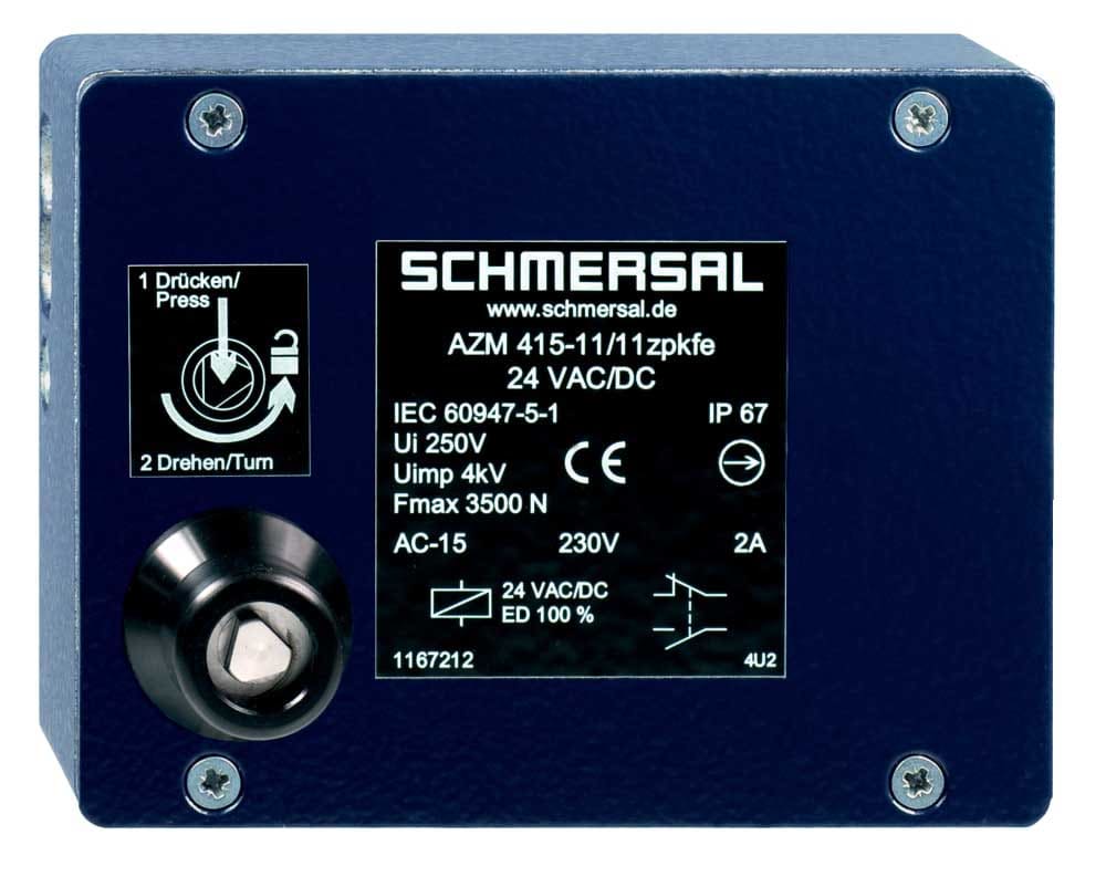 SCHMERSAL ITALIA SRL - SHM101167212 AZM 415-11/11ZPKFE 24VAC/DC