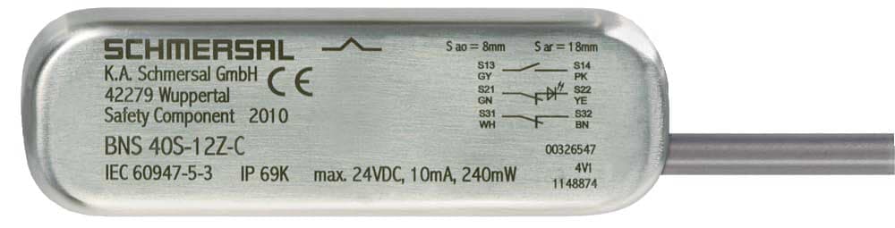 SCHMERSAL ITALIA SRL - SHM103000655 BNS 40S-12Z-C 10,0M