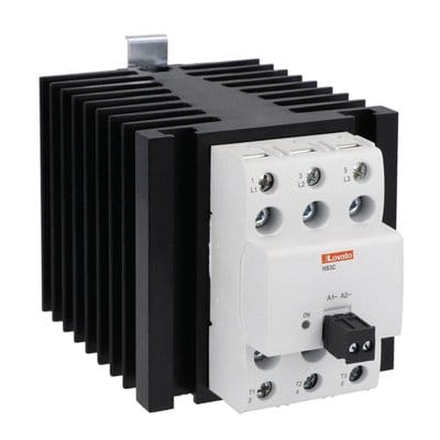 LOVATO - LOVHS3C6HV040A230 RELE STATO SOLIDO 3P 40A CON DISSIPATOR
