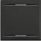 BTICINO - BTIHS4911/2 AXOLUTE - COPRITASTO 2 FUNZ 2 MOD SCURO