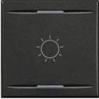 BTICINO - BTIHS4911/2BA AXOLUTE - COPRIT SIMB LUCE 2 MOD SCURO