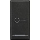 BTICINO - BTIHS4915BD AXOLUTE - COPRITASTO SIMB CHIAVE SCURO