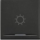 BTICINO - BTIHS4915/2BA AXOLUTE - COPRIT SIMB LUCE 2 MOD SCURO