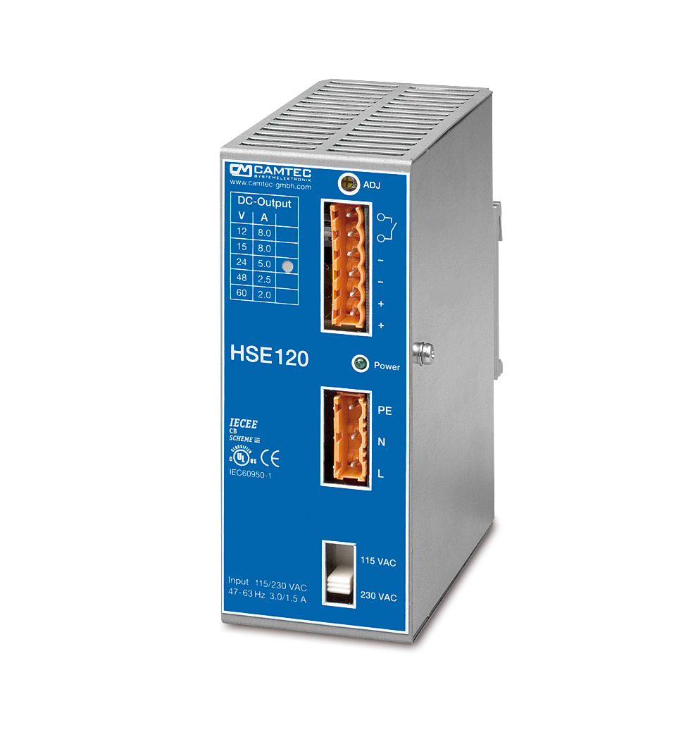 DIGIMAX SRL - DIXHSE01201.110R2 ALIMENTATORE BARRA DIN MONOFASE 120W 110