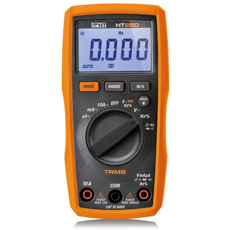 HT ITALIA SRL - HTIHR00022D HT22D MULTIM. DIG. CATIII 600V TRMS CON
