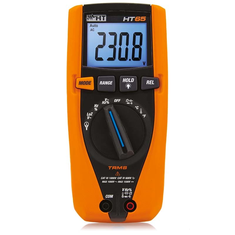 HT ITALIA SRL - HTIHR000065 HT65 MULTRIMETRO 4000PT TRMS 1500V