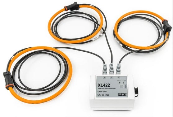 HT ITALIA SRL - HTIHV000422 XL422 DATALOGGER DI CORRENTE TRIFASE