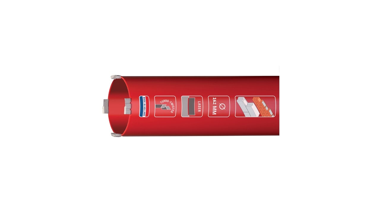 HIKOKI POWER TOOLS - HIAHTL1623404 CORONA SECCO DUSTEC M16 D162X340MM