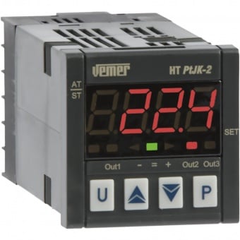 VEMER SPA - VEMVE247300 HT PT JK-2P4D TERMOREGOLATORE 24 V AC/DC