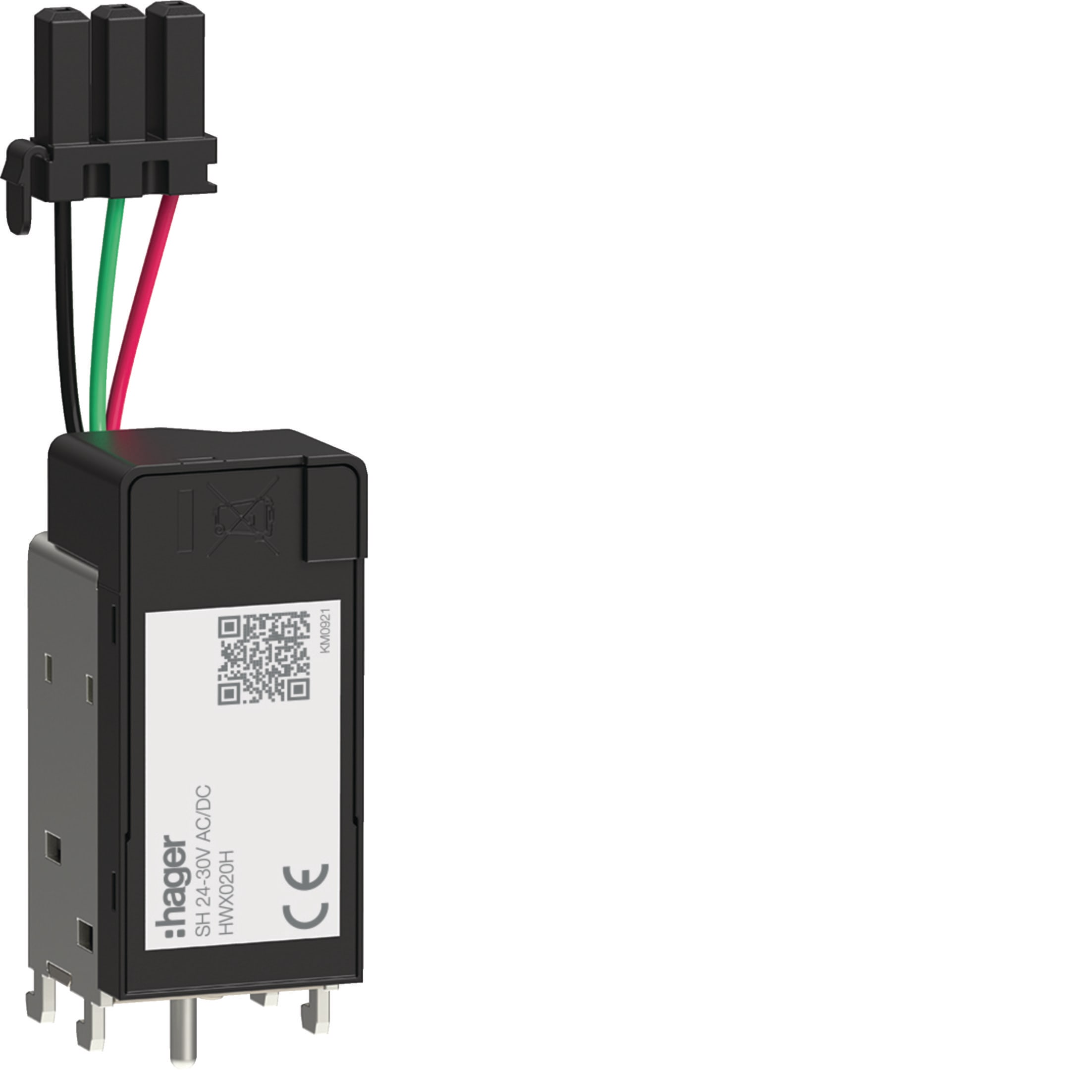 HAGER - HAGHWX020H BOBINA APERTURA 24-30V AC/DC HW1/2/4