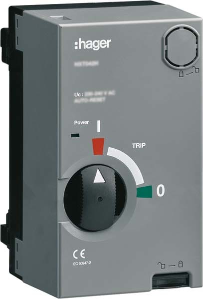 HAGER - HAGHXT042H COMANDO MOTORE P250 230-240VAC AUTORESET
