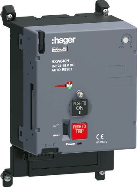 HAGER - HAGHXW040H COMANDO MOTORE P630 24-48VDC AUTORESET