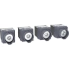 HAGER - HAGHYW002H SET 4 MORS CAVO P630 CU/AL 4P 1X35-300