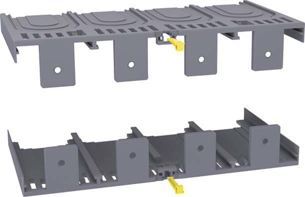 HAGER - HAGHYW026H SET 2 CALOTTE ATT POST/VER RIM P630 4P