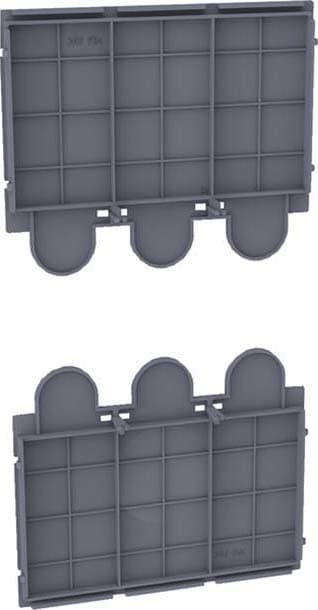 HAGER - HAGHYW050H SET 2 SETTI ISOLANTI RETRO CALOT HYW021H