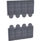 HAGER - HAGHYW051H SET 2 SETTI ISOLANTI RETRO CALOT HYW022H