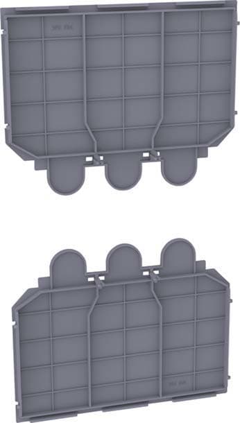 HAGER - HAGHYW052H SET 2 SETTI ISOLANTI RETRO CALOT HYW023H