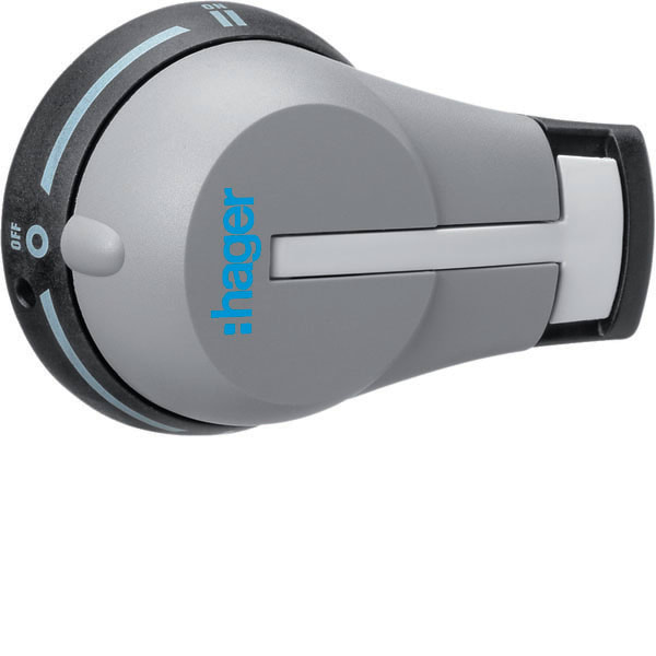 HAGER - HAGHZI004 COM ROT RINV. 3 POS. PER COMM. ROT. 63-1