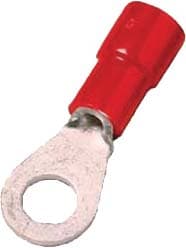 INTERCABLE SRL - INRICIQ106 TERMINALE ISOLATO 10MM M6 ROSSO