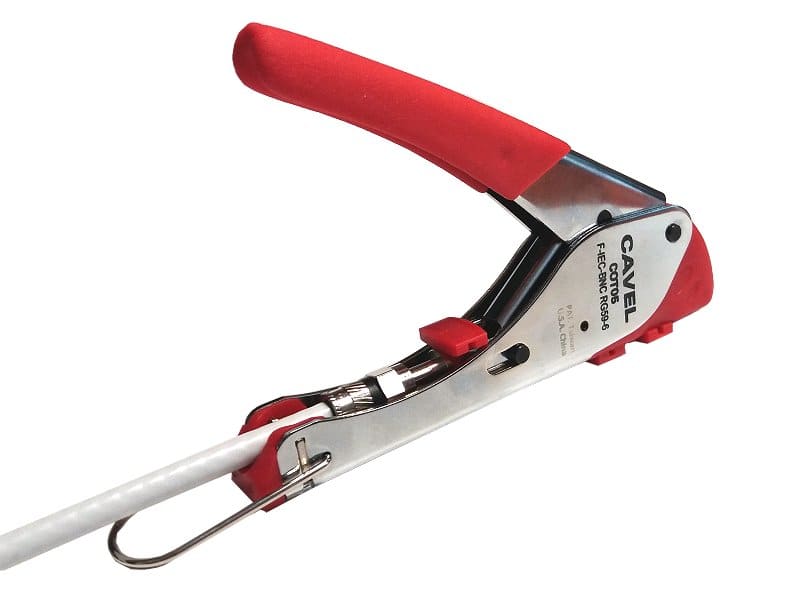 ITALIANA CONDUTTORI - ICOCOT05 BL PINZA COMPRESSIONE PER CONNETTORI BNC-F-