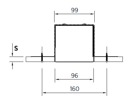 IDEALLUX - IDXAGS-TR ALGEBRA SYSTEM STAFFA INSTALLAZ. TRIMLES