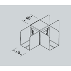 IDEALLUX - IDXAMS20-T ALGEBRA SYSTEM MICRO GIUNTO ANGOLARE 3 V