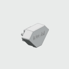 IGUZZINI ILLUMINAZI - IGZ3.MXL4.015.0 NR.10 TESTATE PER PROFILO ANGOLARE LEDST